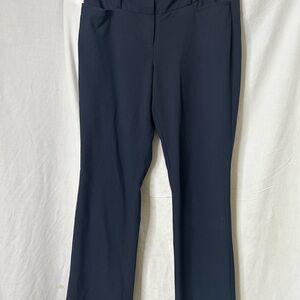 The Limited Navy Straight Leg Pants
